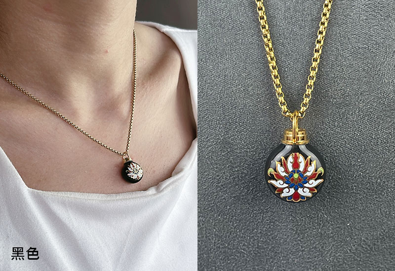 馨香雙韻香氛項鍊(多色)